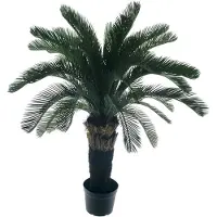 Buitengewoon Boet Cycas Palm in pot groen 130 cm kunstplant