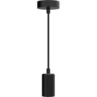 Segula Zwarte Hanglamp Alix Wave 3m Enkel
