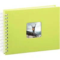 Hama Fotoalbum - - Fine Art 24x17 - 50 pagina's - Fine Art papier - Kiwi kleur