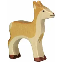 Sonstige Verlage Bosdieren - Ree - 10X2X11Cm - Houten Figuur - Handgemaakt