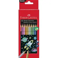 Faber-Castell Metallic Kleurpotloden Kleurenassortiment 10 Stuks