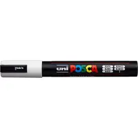 Posca acrylmarker - medium PC-5M - 1,8-2,5 mm - wit