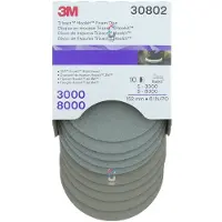 3M 30802 Trizact Schuurschijven KIT 150mm - 5x P3000 + 5x P8000