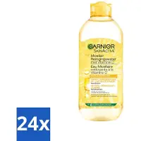 Garnier - SkinActive - Micellair Water - Vitamine C - Reinigingswater - 400 ml - Voordeelverpakking - 24 stuks