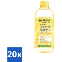 Garnier - SkinActive - Micellair Water - Vitamine C - Reinigingswater - 400 ml - Bulkverpakking - 20 stuks