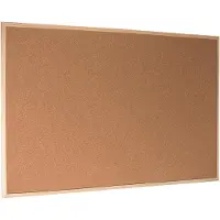 Esselte Prikbord - Kurk - 80x60cm - Met speldjes - Natuurbruin