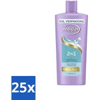 Andrélon – Shampoo 2-in-1 – Iedere Dag – 685 ml - Bulkverpakking - 25 stuks