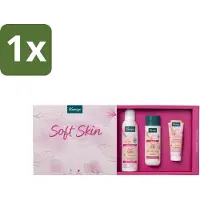 Kneipp 1 x - Soft Skin Collection Luxe Geschenkset - Douche foam - Soft Skin Collection - Douche Foam Soft Skin - Douchegel Soft Skin - Body Milk Soft Skin - Droge Huid Verzorging