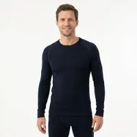 Norfolk - 80% Merino Wol Thermo shirt Heren - Naadloos - Temperatuurregulerend - Small/Medium - Yeti
