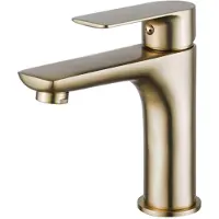 Adema Sparkle 2.0 wastafelmengkraan - goud mat