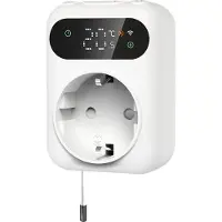 Könighaus Smart LED Thermostaat Stopcontact met Wifi & Temperatuursensor