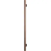 Hotbath &more rails rarvm135 round135 cm met geintegreerde schakelaar, single mouting geborsteld koper pvd