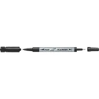 Pilot Cd marker PILOT twin F en EF 0.7mm en 0.4mm zwart | 12 stuks