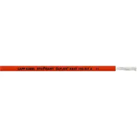 Lapp 1249528/100 Hogetemperatuurdraad ÖLFLEX HEAT 180 SiF A 1 x 6 mm² Zwart 100 m