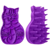 Kong zoomgroom paars - 11,5x7x3 cm