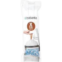 Brabantia PerfectFit Vuilniszak met Trekbandsluiting Code X 12 Liter 20 zakken