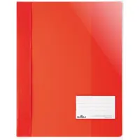 Durable snelhechter A4, PVC, rood