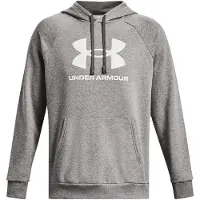 Under Armour Rival Fleece Logo Hoodie Grijs XS / Regular Man