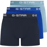 G-Star Boxershorts 'Ash' navy / kobaltblauw / lichtblauw / wit