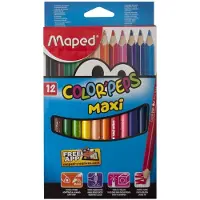 Maped Kleurpotloden Color Peps Jumbo set van 12 (2 jaar+)
