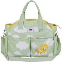 KARACTERMANIA Warner Bros. Luiertas 'Looney Tunes Tweety Clouds-Mommy' safraan / appel / wit