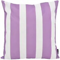 NOVÉE Streep paars outdoor | 45 x 45 cm | kussenhoes | katoen/polyester