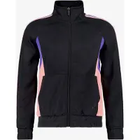 Osaga meisjes trainingsvest zwart roze maat 146/152