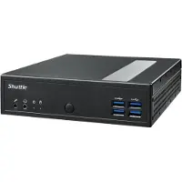 Shuttle Barebone DL30N 6.4 cm (2.5 inch) Intel N N100 3.4 GHz 16384 MB RAM Intel FreeDOS DL30N