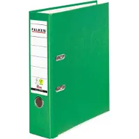 Falken PP-Color Breed Ordner A4 80 mm Lichtgroen 2 Ringen Kunststof