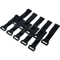 Logilink KAB0056 Nylon Zwart 10stuk(s) kabelbinder