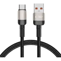 Tech-Protect ULTRABOOST EVO USB-C kabel, 100W/5A, 100 cm, kleur: titanium