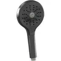 Brauer 3-Standen handdouche gunmetal geborsteld PVD