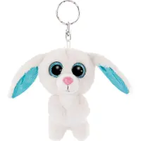 Nici Glubschis Pluchen Sleutelhanger Konijn Wolli-Dot, 9cm