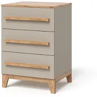 VitaliSpa Malia Dressoir – 60 x 88 cm met 3 laden Kasjmier
