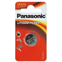 Panasonic CR2016 3V Lithium knoopcel batterij 12 Stuks