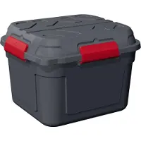 Sunware Q-line waterdichte opbergbox met deksel 90L - 60.1x53.1x42.5 cm