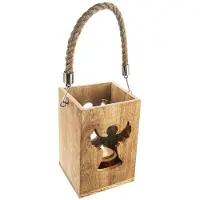 Orion - Houten Lantaarn - Engel - 20,5 cm