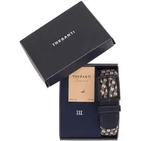 Tresanti FELIZO | Giftset Braided Belt And Bamboo Socks Navy (TRCOJE033 - 803)