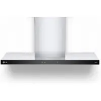 LG HCEZ3626S - Inbouwafzuigkap - 600 m³/uur A A C 70 dB - Zwart Roestvrijstaal