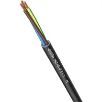 Lapp 1600250/1000 Aansluitkabel H05RN-F 2 x 0.75 mm² + 2 x 0.75 mm² Zwart 1000 m