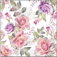 Ambiente Cocktail Servetten Josephine - - 25x25 cm