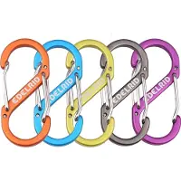 Edelrid Micro S Sleutelhanger - Dubbele Karabijnhaak