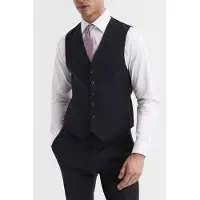 Reiss Travel Plain Weave Modern Waistcoat Navy Maat: 36 | Gilets Outlet | Heren | Blauw