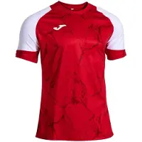 Joma Performance T-shirt Met Korte Mouwen Rood XL Man