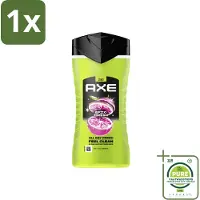 Axe 1 x - 3-in-1 Douchegel - Epic Fresh - Grapefruit & Tropical Pineapple - Fresh Boost - 250 ml - Douchegel - 3-in-1 - - Epic Fresh - Grapefruit