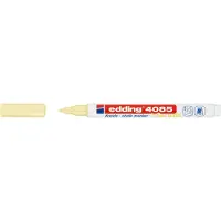Edding 4085 chalk marker - 1 tot 2 mm - pastel geel