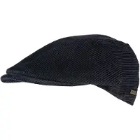 Horka Corduroy Baret Zwart 56 cm Man