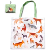 Puckator RPET Opvouwbare Tas- Bag Barks Hond