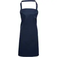 Premier Dames/Dames Kleuren Bipschort Met Zak / Werkkleding (Marine)