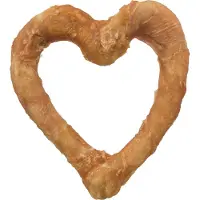 Trixie denta fun chicken heart 14 cm 125 gr 25 st - Hondensnacks